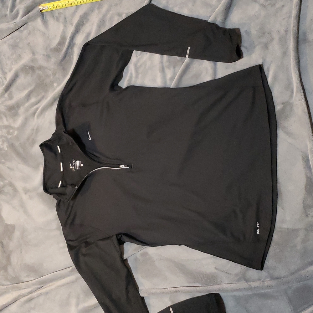 Nike Dri Fit Running shirt 1/4 zipper.